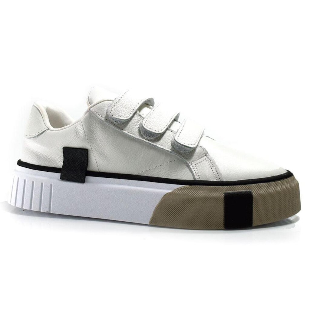Tênis de Couro Feminino Suzzara 105-0602