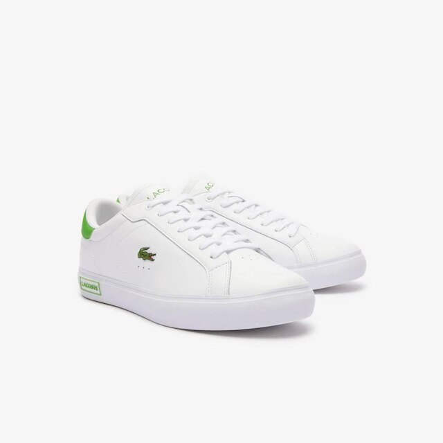 Tênis De Couro Masculino Lacoste Powercourt