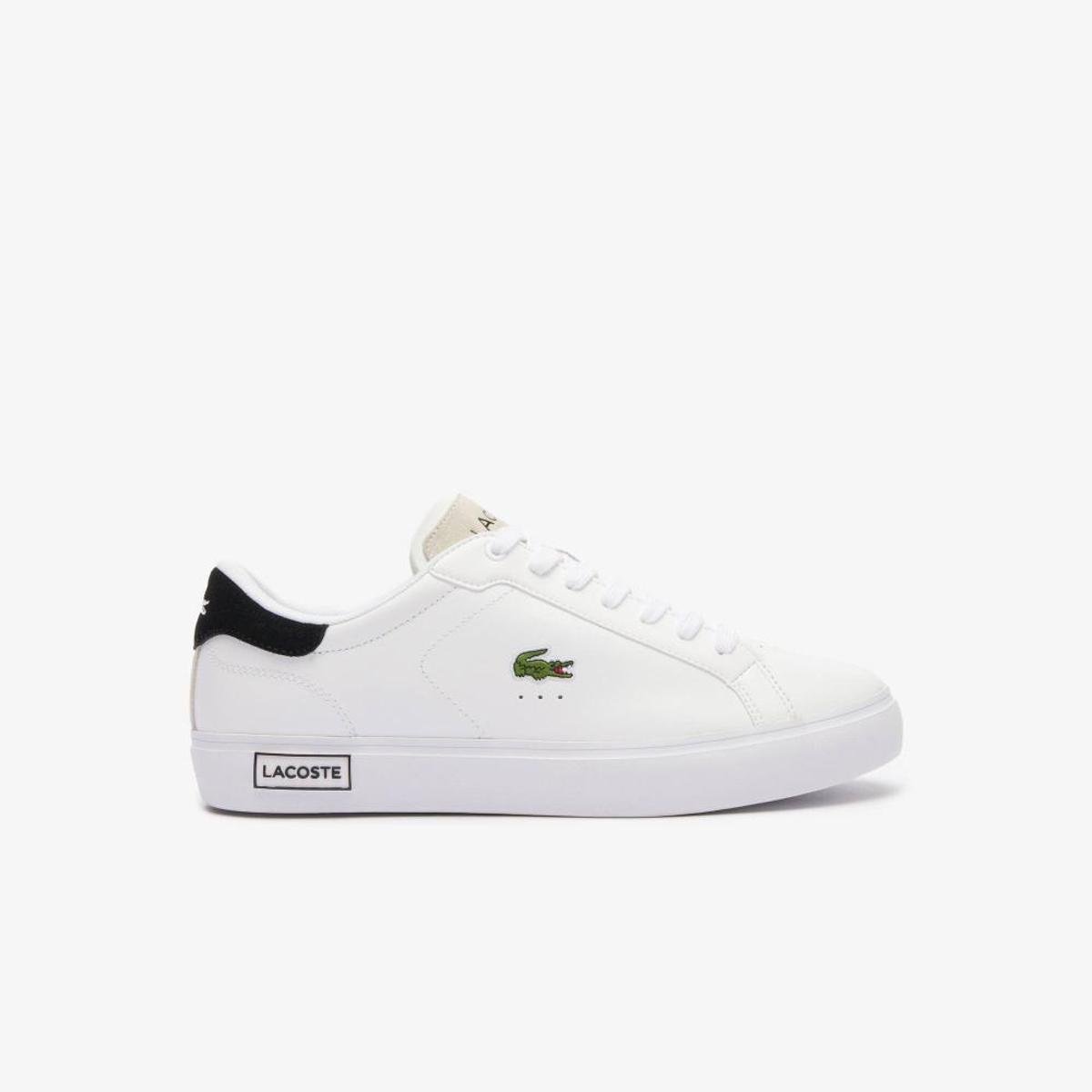 Tênis De Couro Powercourt Masculino Lacoste Menor preço em Tênis De Couro Powercourt Masculino Lacoste