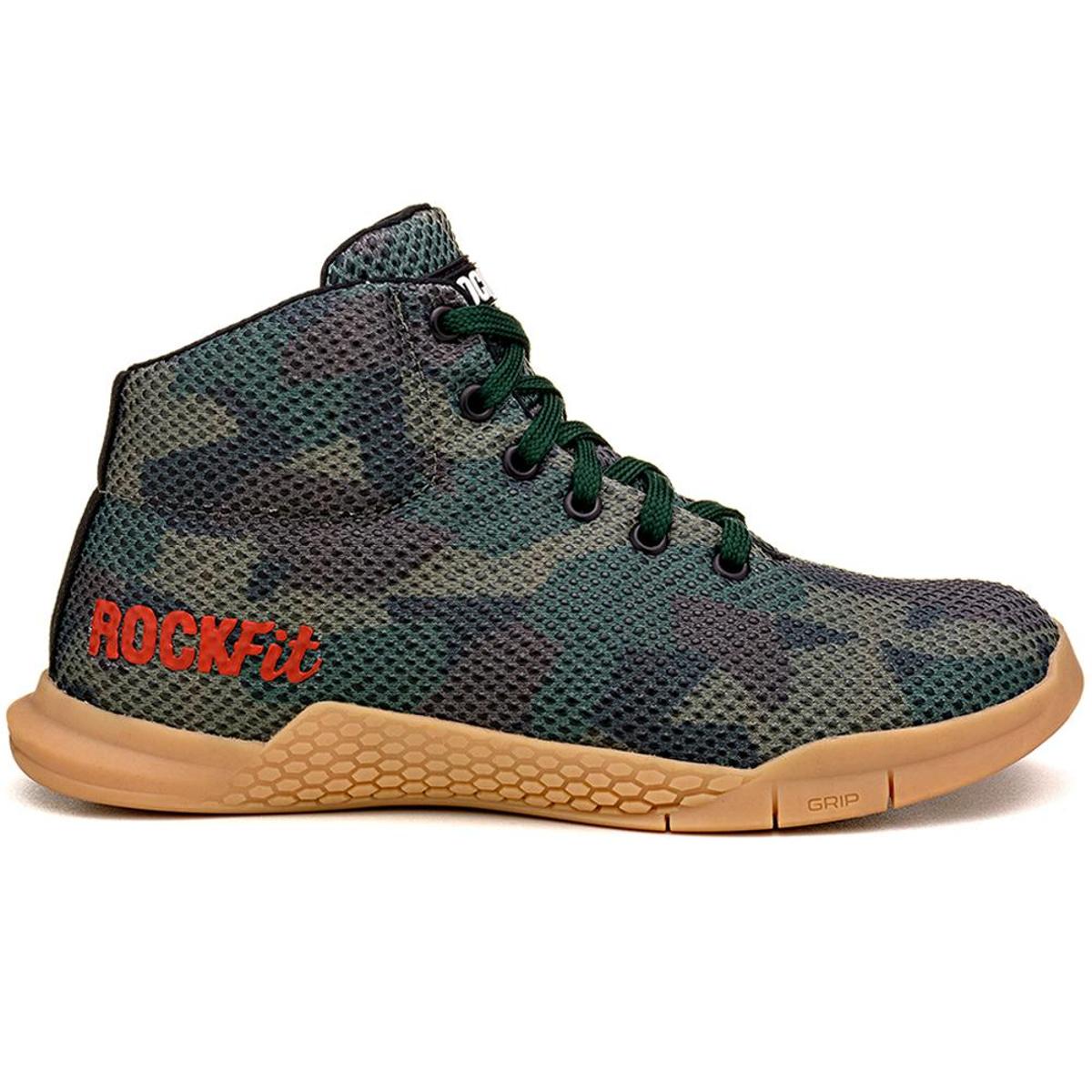 Tênis de Cross Training Cano Alto Unbroken Camuflado Verde Militar - Verde  Militar | Netshoes