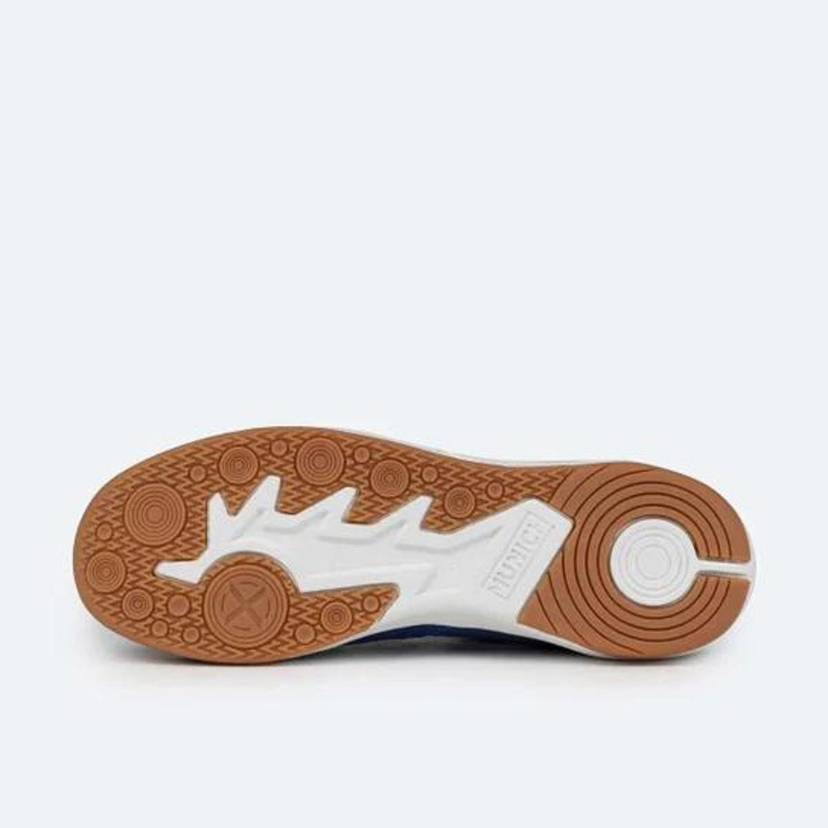 MUNICH GRESCA グレー/ホワイト/ミント Tênis de Futsal Munich Gresca - Branco