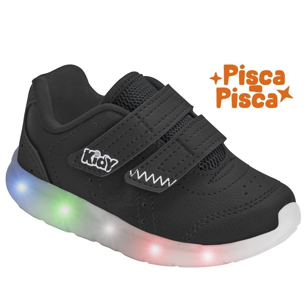 Tênis de Led Infantil Kidy Flex Light Menino