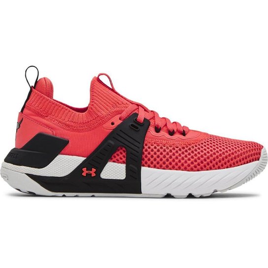 Tênis de Treino Feminino Under Armour Project Rock 4 - Laranja Menor preço em Tênis de Treino Feminino Under Armour Project Rock 4 - Laranja
