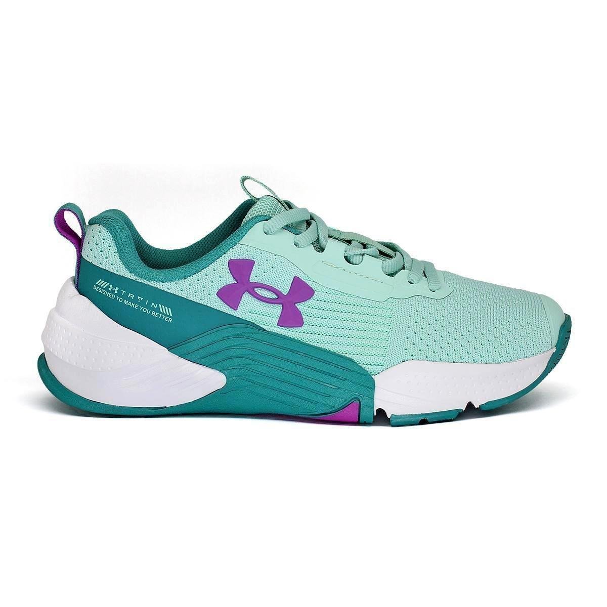 Tenis Under-armour Feminino Verde-agua Netshoes