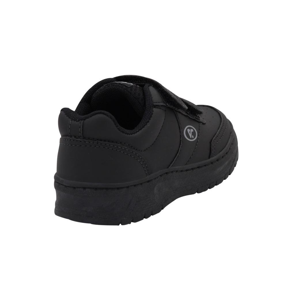 tenis escolar infantil preto com velcro