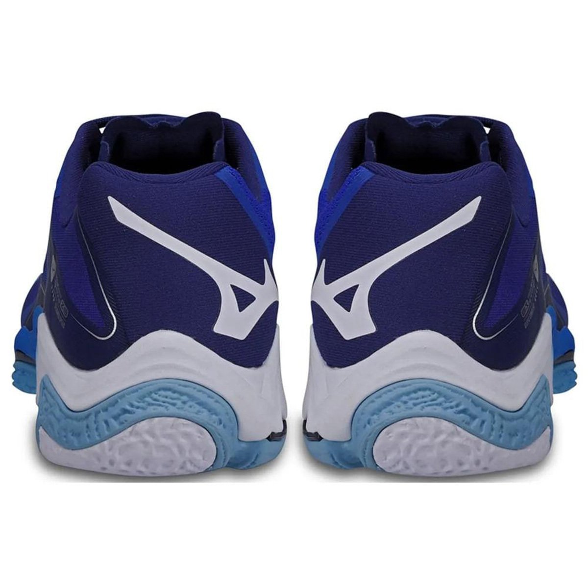 Tênis De Vôlei Miz Wave Lightning Z8 Masculino - Azul+Branco
