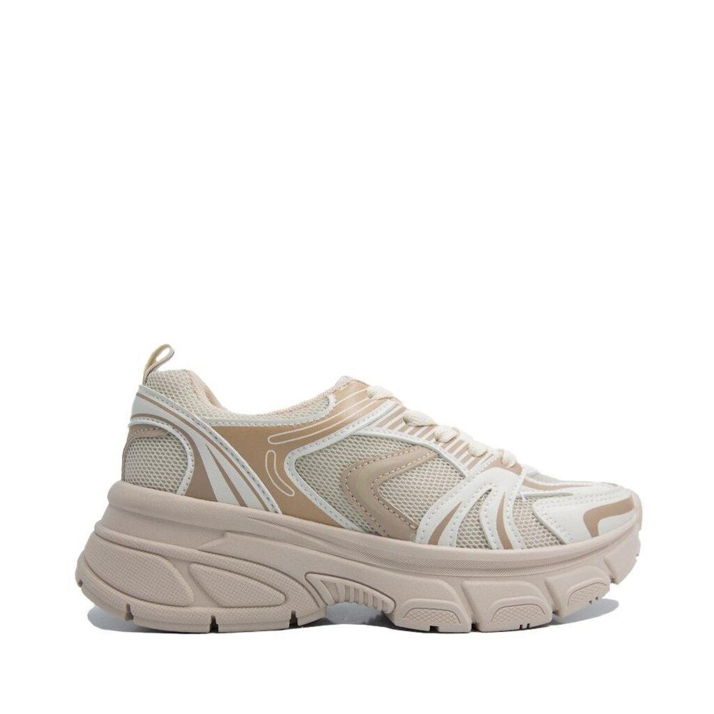 Tenis Di Valentini Esportivo Chunky Bege