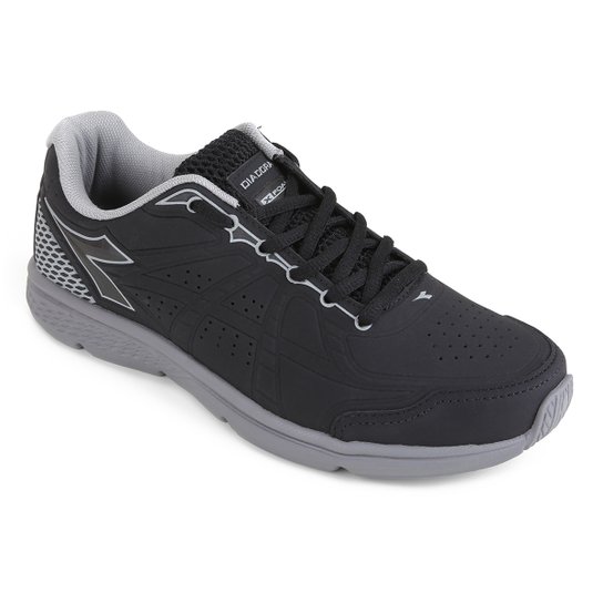 Tênis Diadora Carrera WT Feminino - Preto+Cinza