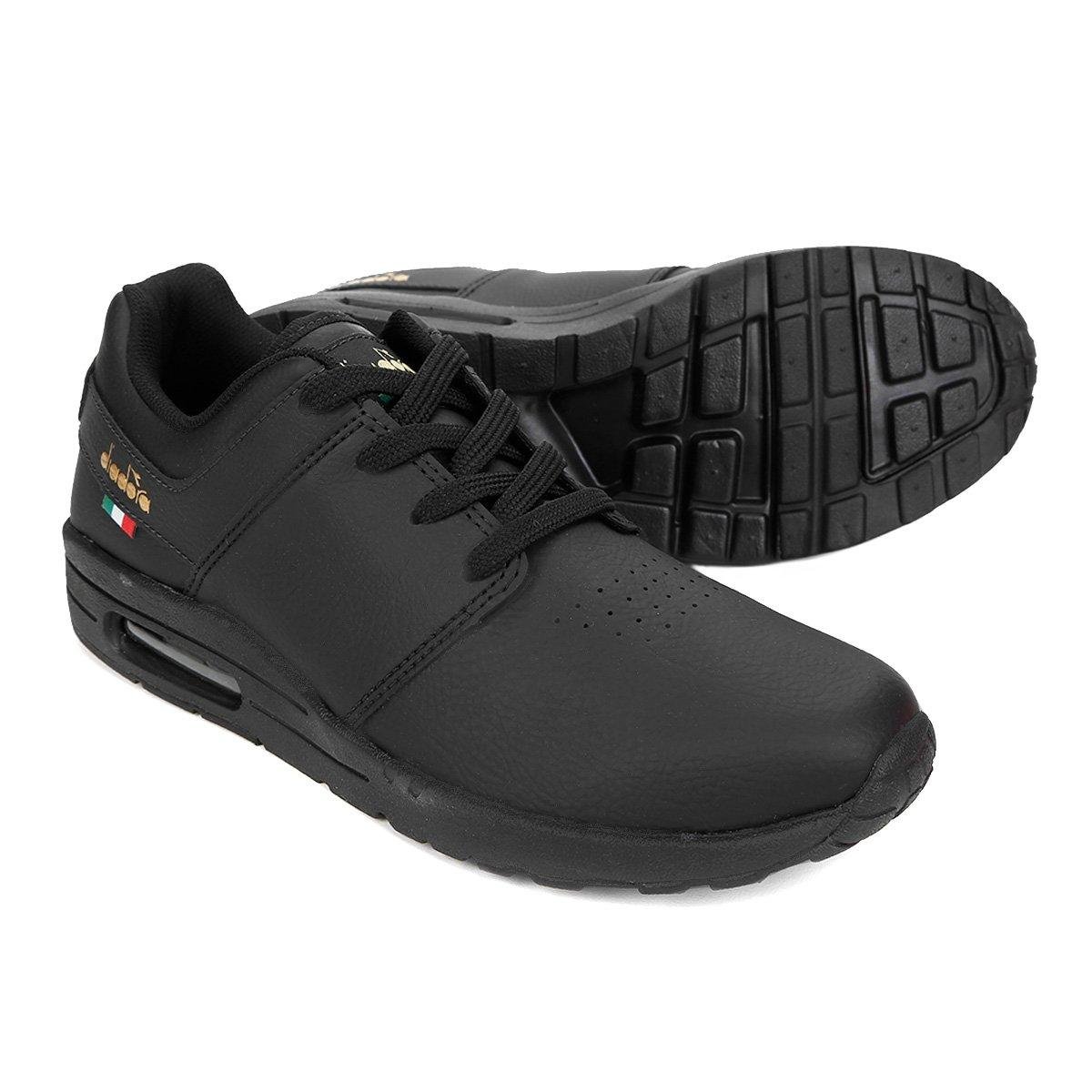 tenis diadora couro