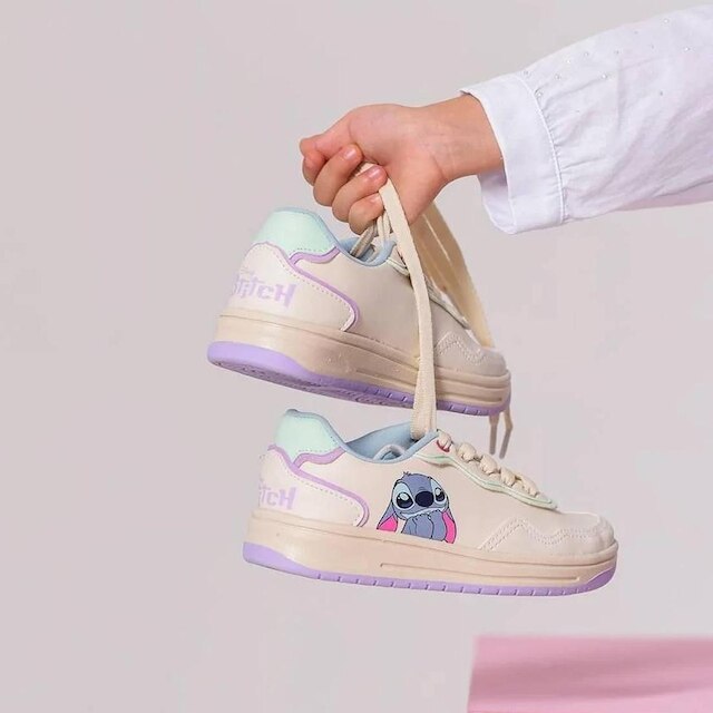 Tênis Disney Infantil Menina estampado Leve Macio Stitch