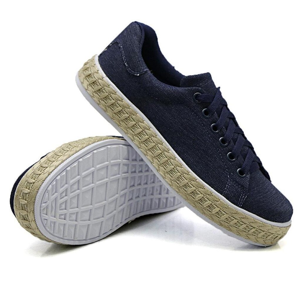 Tênis Dk Uze Shoes Com Cadarço e Sola Leve Feminino