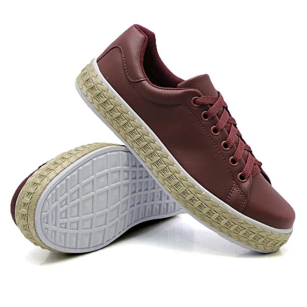 Tênis Dk Uze Shoes Com Cadarço e Sola Leve Feminino