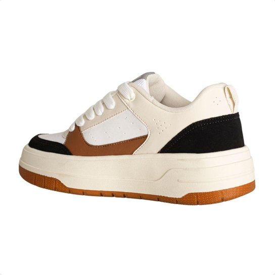 Tênis Dm Marrom & Offwhite