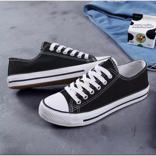 TENIS DS STAR CASUAL SOCIAL LEVE FEMININO PRETO - Preto é ruim? TENIS DS STAR CASUAL SOCIAL LEVE FEMININO PRETO - Preto é boa?