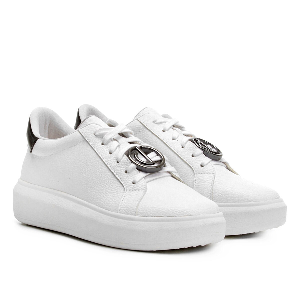 tenis branco feminino dumond