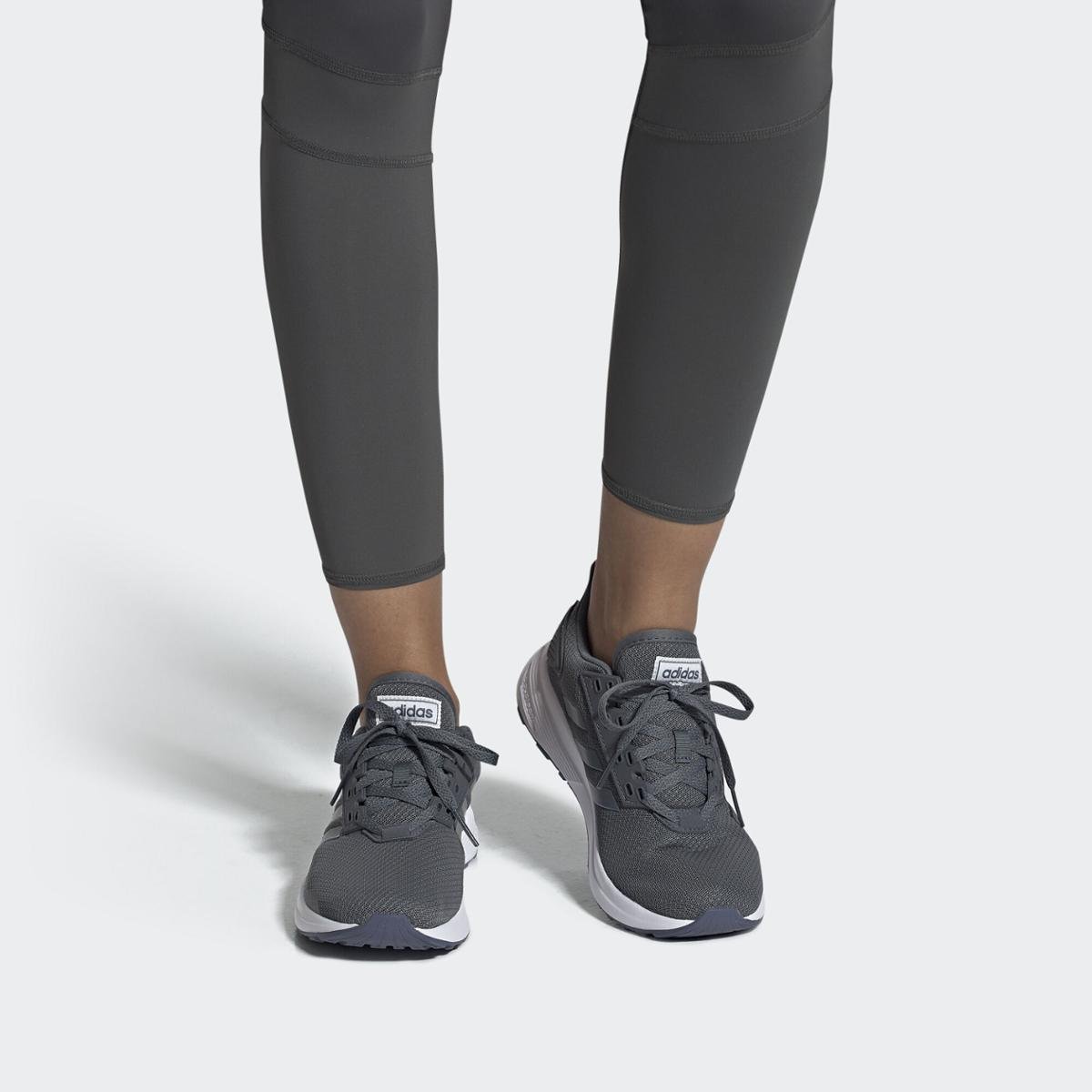 adidas duramo 9 feminino cinza