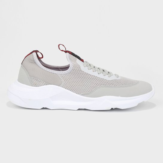 Tênis Ecko Casual Pump Masculino - Cinza Menor preço em Tênis Ecko Casual Pump Masculino - Cinza