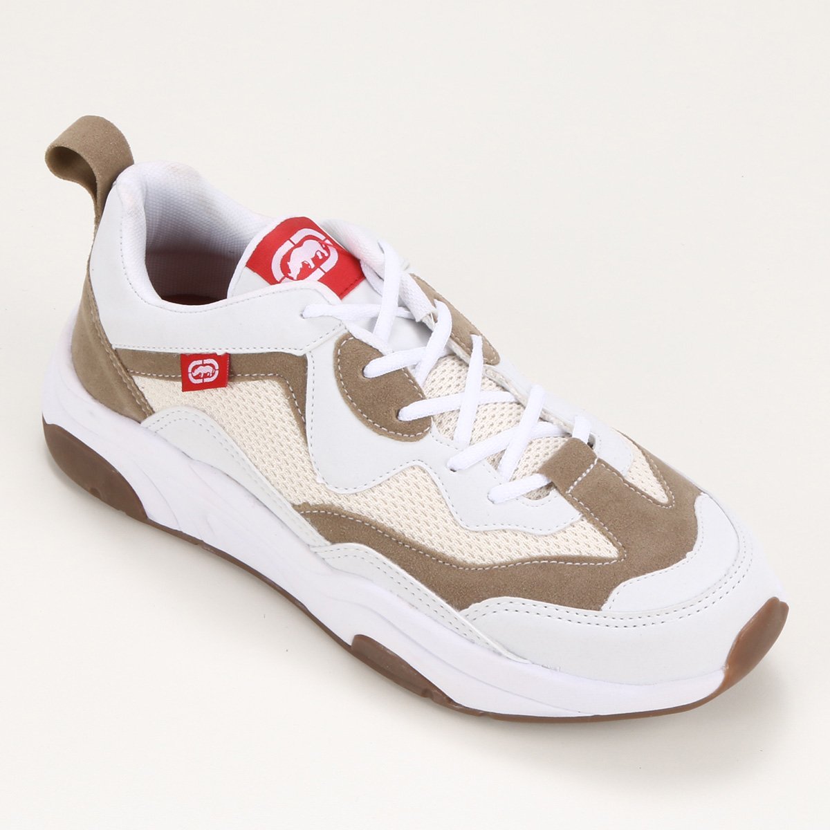 Tênis Ecko Club Masculino - Branco+Bege | Netshoes