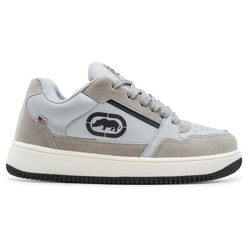 Tênis Ecko Detroit S Unissex | Cinza Branco