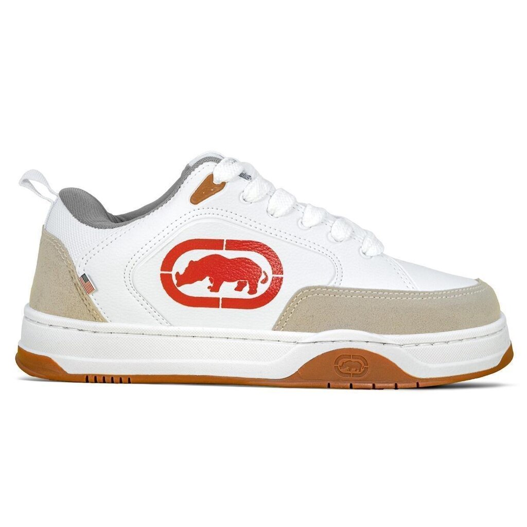 Tenis Ecko Freemont Branco Cinza
