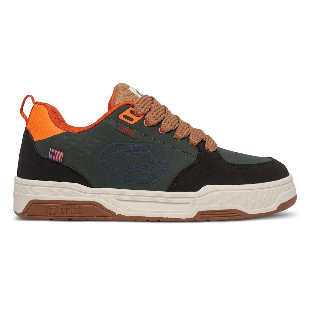 Tênis Ecko Freemont Unissex | Verde Preto Laranja