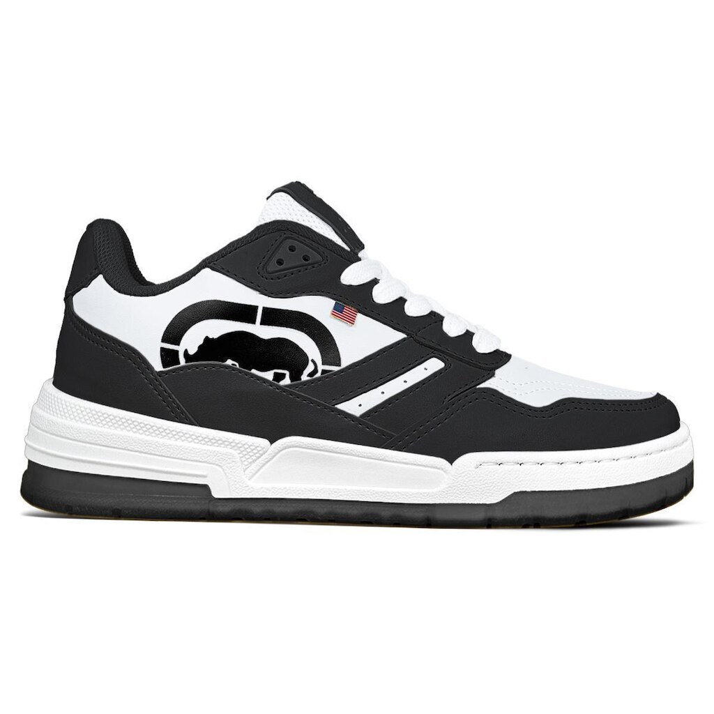 Tênis ECKO Sintético Unissex Hawk | Branco Preto