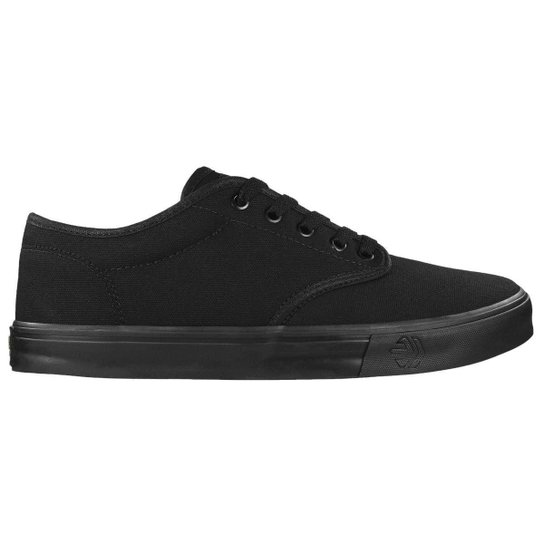 Tênis Edge Vibe Lona Preto - Preto Menor preço em Tênis Edge Vibe Lona Preto - Preto