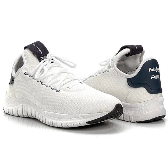 Tênis Esporte Caminhada Confortável Polo Joy Sport - Branco Menor preço em Tênis Esporte Caminhada Confortável Polo Joy Sport - Branco