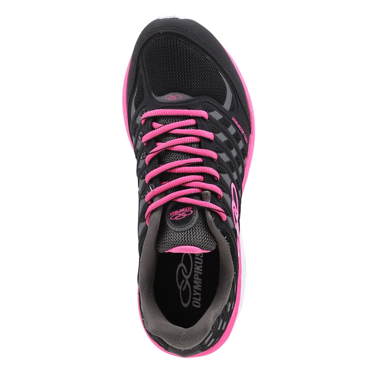 tenis olympikus flix preto rosa