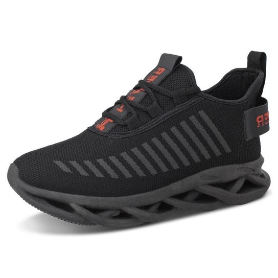 Tênis Esporte Masculino Confortável Leve Liso com Cadarço e Sola Detalhada - Vermelho Menor preço em Tênis Esporte Masculino Confortável Leve Liso com Cadarço e Sola Detalhada - Vermelho