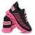 Tênis Esportivo Academia Corrida Caminhada Leve Confortável - Rosa+Preto