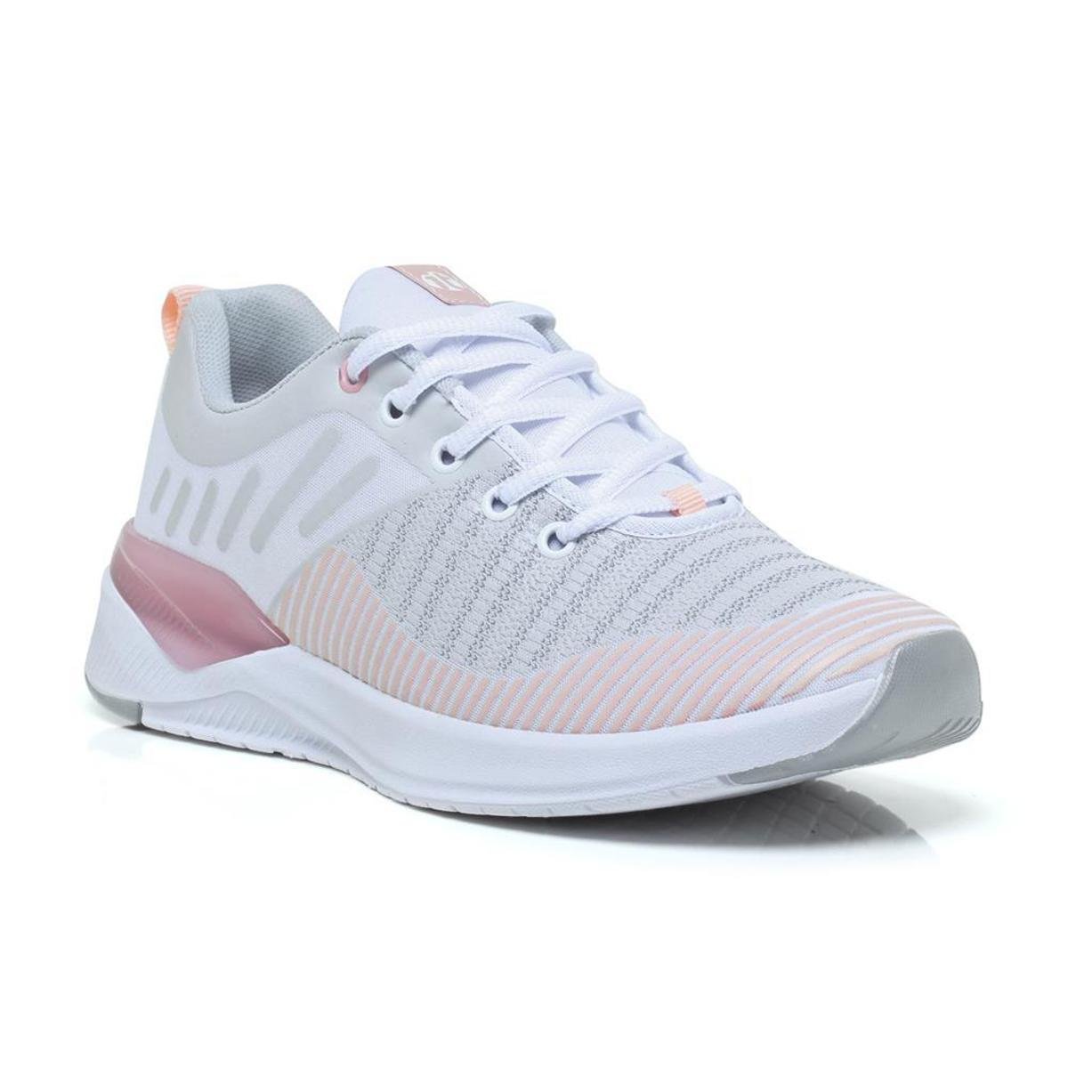 Tênis Esportivo Feminino Amortecedor Gel Academia Caminhada Menor preço em Tênis Esportivo Feminino Amortecedor Gel Academia Caminhada