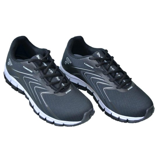 Tenis Esportivo Masculino Confortável Caminhada Academia - Cinza Menor preço em Tenis Esportivo Masculino Confortável Caminhada Academia - Cinza