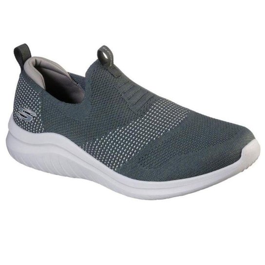 Tenis Esportivo Masculino Skechers Ultra Flex Mirkon - Verde Menor preço em Tenis Esportivo Masculino Skechers Ultra Flex Mirkon - Verde