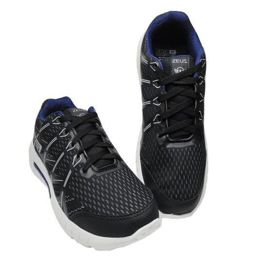 Tênis Esportivo Têxtil Masculino Estilo Conforto Leve - Preto+Marinho é ruim? Tênis Esportivo Têxtil Masculino Estilo Conforto Leve - Preto+Marinho é boa?