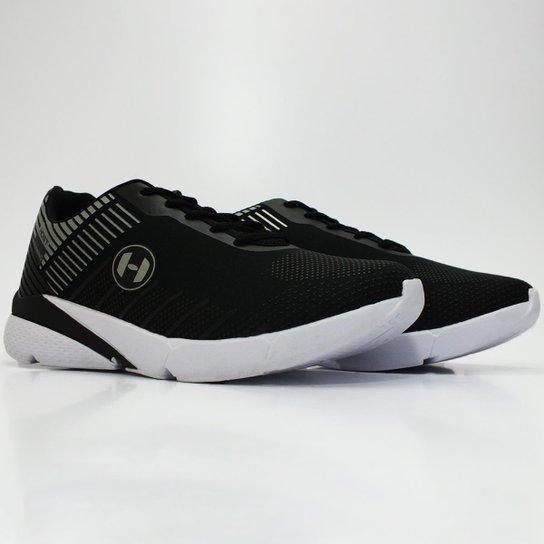 Tênis Esportivo Unissex Lançamento - Preto/Grafite - 40 - Preto+Prata Menor preço em Tênis Esportivo Unissex Lançamento - Preto/Grafite - 40 - Preto+Prata