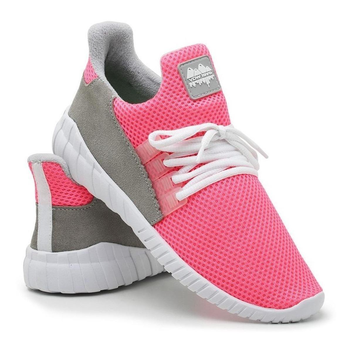 tenis feminino de couro para caminhada