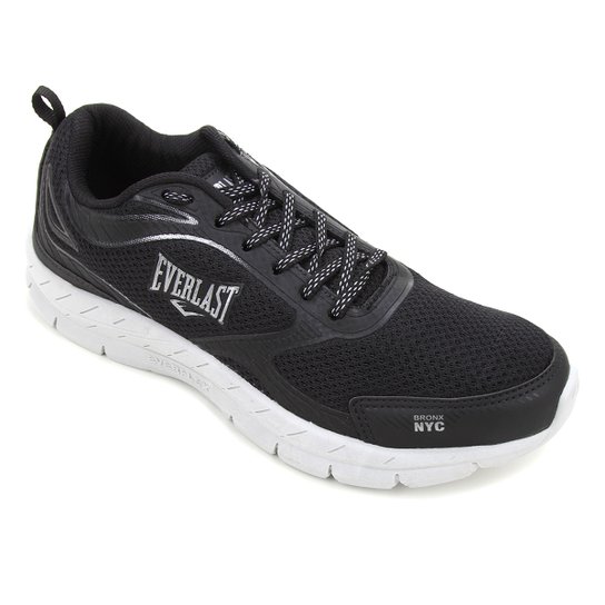 Tênis Everlast Aiko Masculino - Preto+Chumbo Menor preço em Tênis Everlast Aiko Masculino - Preto+Chumbo