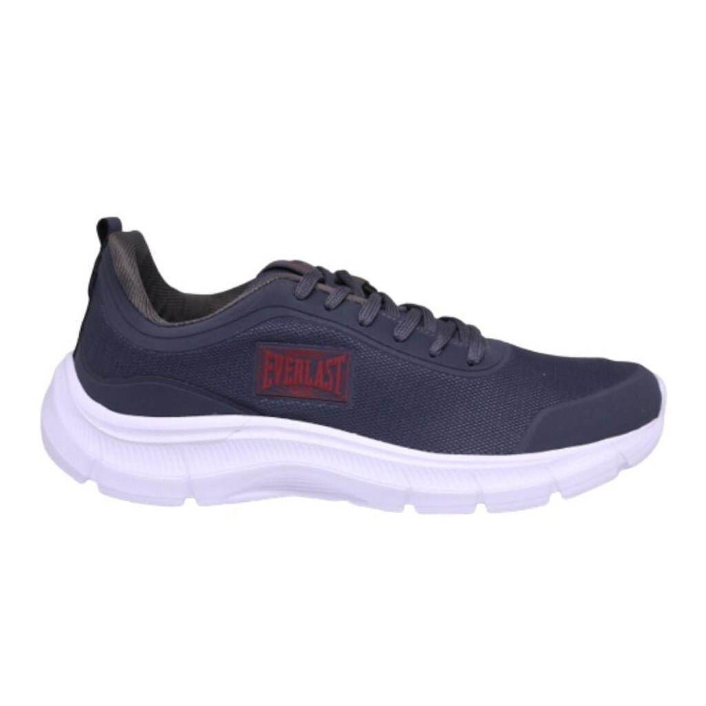 TENIS EVERLAST BUNKER CLASSIC MASCULINO CINZA/VERMELHO