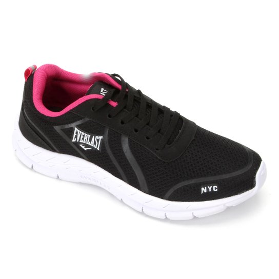Tênis Everlast Bunker Feminino - Preto+Rosa é ruim? Tênis Everlast Bunker Feminino - Preto+Rosa é boa?