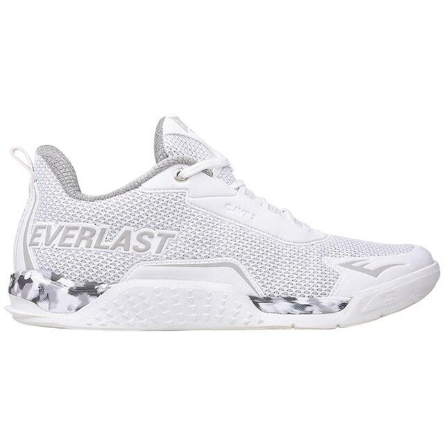 Tênis Everlast Cave 2 II Cross Training Unisex - Branco+Cinza Menor preço em Tênis Everlast Cave 2 II Cross Training Unisex - Branco+Cinza
