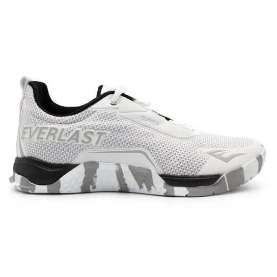 Tênis Everlast Cave 2 Training - Branco+Preto Menor preço em Tênis Everlast Cave 2 Training - Branco+Preto