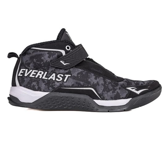 Tenis Everlast Cave Hi - Preto/Cinza - Cinza+Preto Menor preço em Tenis Everlast Cave Hi - Preto/Cinza - Cinza+Preto