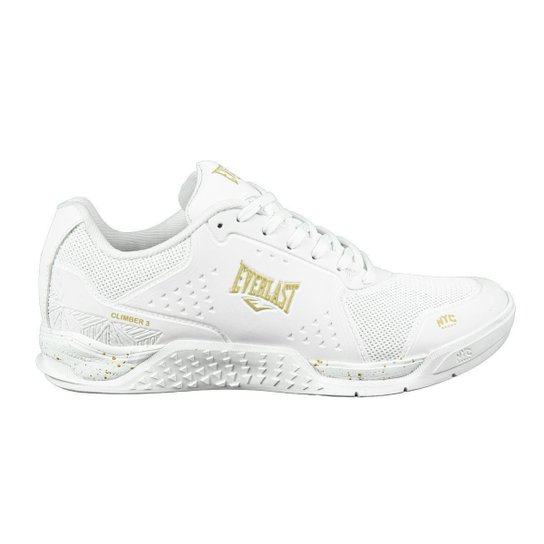 Tênis Everlast Climber 3 - Unissex - Branco/Dourado - Branco Menor preço em Tênis Everlast Climber 3 - Unissex - Branco/Dourado - Branco