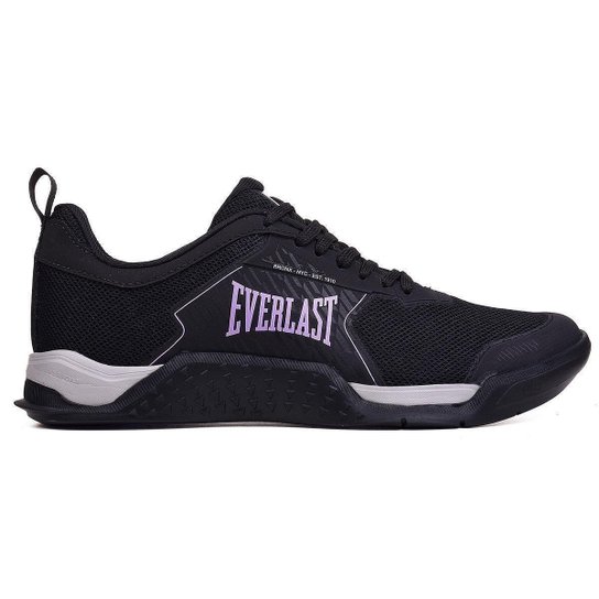 Tenis Everlast Climber 4 Feminino Preto e Lilás - Preto Menor preço em Tenis Everlast Climber 4 Feminino Preto e Lilás - Preto