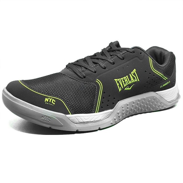 Tênis Everlast Climber III Masculino - Preto Menor preço em Tênis Everlast Climber III Masculino - Preto