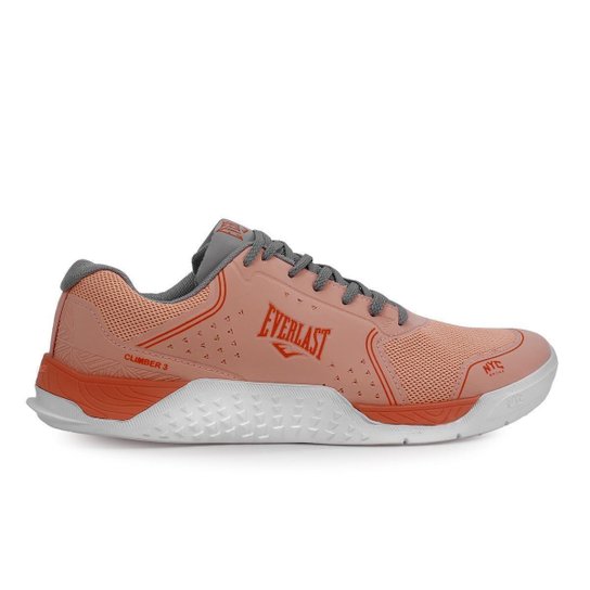 Tênis Everlast Climber III - Rosa+Cinza Menor preço em Tênis Everlast Climber III - Rosa+Cinza