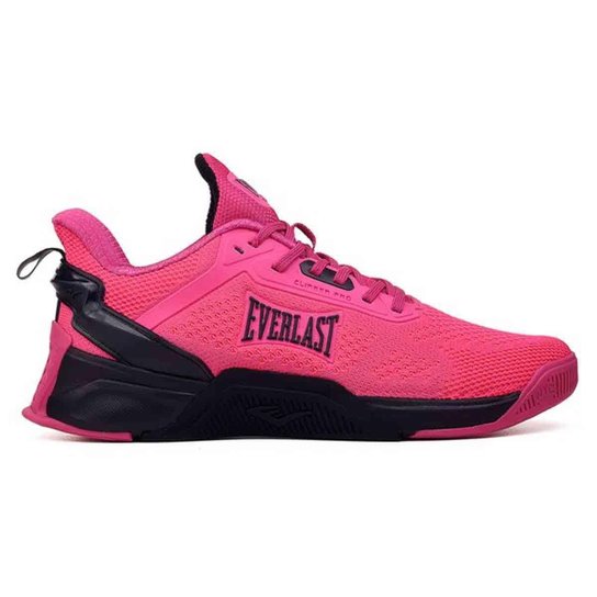 Tênis Everlast Climber Pro Feminino Training - Rosa+Preto Menor preço em Tênis Everlast Climber Pro Feminino Training - Rosa+Preto