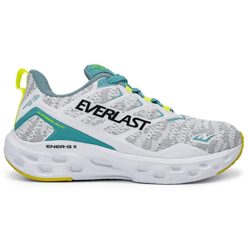 Tênis Everlast Climber Run Unissex | Branco Verde