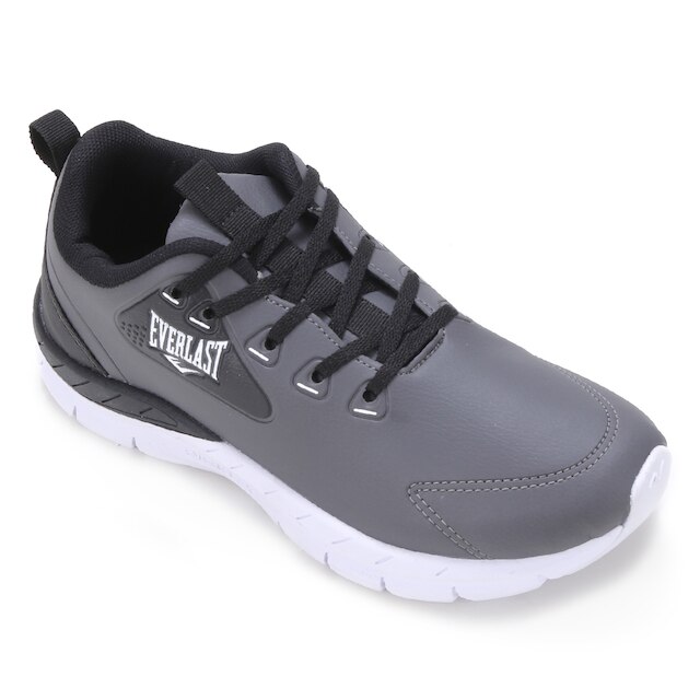 Tênis Everlast Confort Masculino - Cinza+Branco é boa?